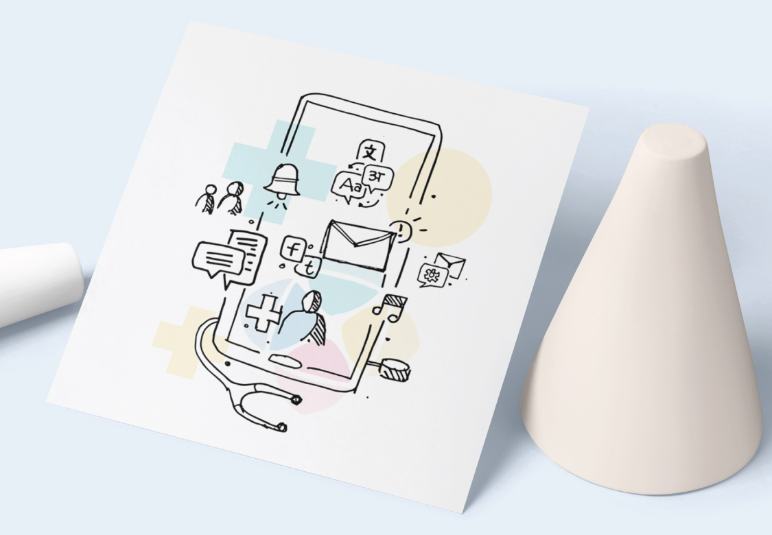 Infographic illustrations for Mobihealth | Greyphyte